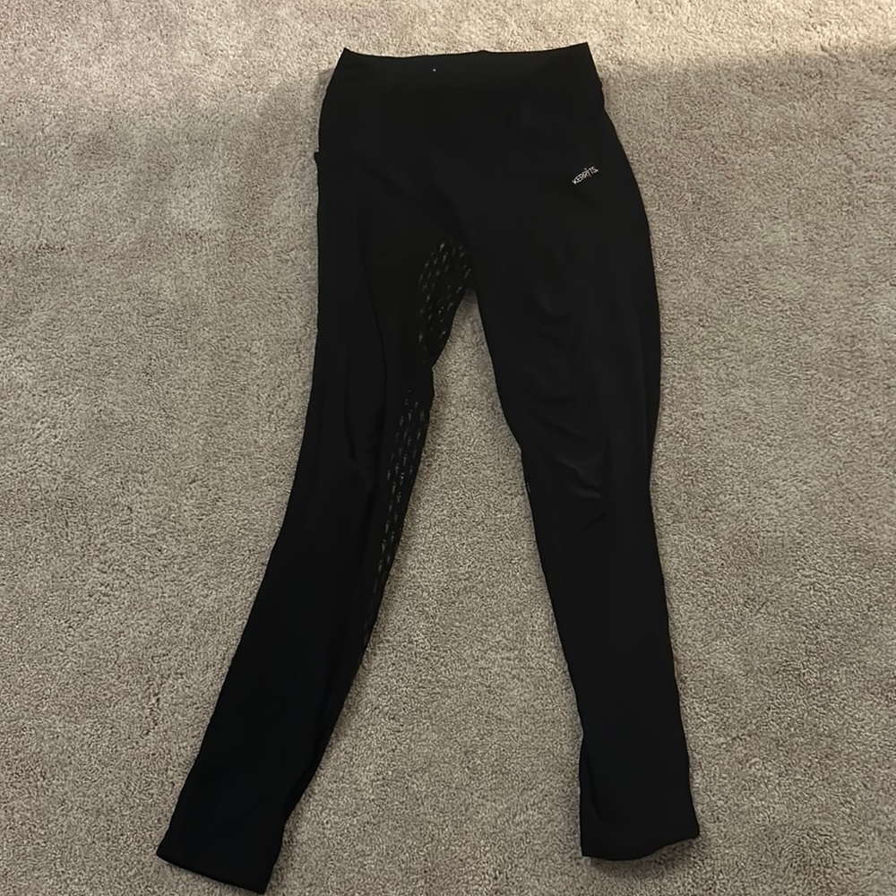 black Kerrits horse riding pants size M
